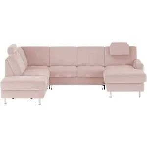 meinSofa Wohnlandschaft Mit verschiedenen Funktionen verfügbar Jana ¦ rosa/pink