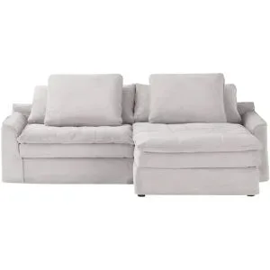 Soho Ecksofa  Sake ¦ weiß ¦ Maße (cm): B: 234 H: 95 T: 182.0
