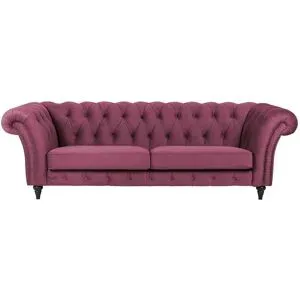 Soho Einzelsofa  Churchill ¦ lila/violett ¦ Maße (cm): B: 252 H: 79 T: 100.0
