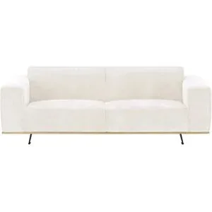 Soho Sofa  3-sitzig  Piemonte ¦ creme ¦ Maße (cm): B: 230 H: 77 T: 89.0