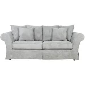 Höffner Einzelsofa  Olivia ¦ grau ¦ Maße (cm): B: 240 H: 100 T: 98.0