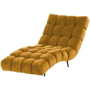 switch Relaxliege  Delphi ¦ gelb ¦ Maße (cm): B: 80 H: 91 T: 166.0