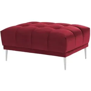 switch Polsterhocker  Grenada ¦ rot ¦ Maße (cm): B: 75 H: 45 T: 97.0