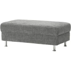 Polstermöbel Oelsa Polsterhocker  Selecta Home ¦ grau ¦ Maße (cm): B: 123 T:
