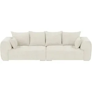 uno Big Sofa  London ¦ creme ¦ Maße (cm): B: 316 H: 72 T: 112.0