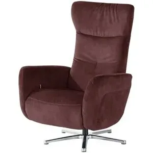 meinSofa Relaxsessel mit Relaxfunktion Sabine ¦ rot
