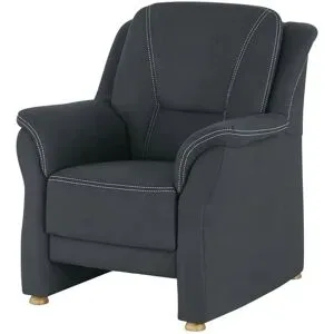 meinSofa Wilma  Sessel ¦ schwarz ¦ Maße (cm): B: 90 H: 100 T: 97.0