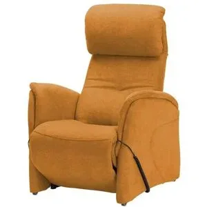 Hukla Relaxsessel  Pierre ¦ gelb ¦ Maße (cm): B: 75 H: 108 T: 87.0
