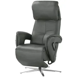 Hukla Relaxsessel  Pierre ¦ grau ¦ Maße (cm): B: 75 H: 126 T: 177.0