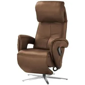 Hukla Relaxsessel  Pierre ¦ braun ¦ Maße (cm): B: 75 H: 126 T: 177.0
