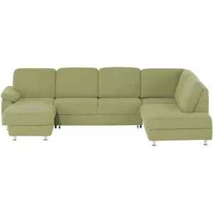 meinSofa Wohnlandschaft  Oliver ¦ grün ¦ Maße (cm): B: 300 H: 85 T: 202.0