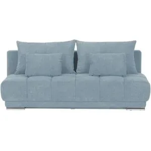 Bobb Einzelsofa mit Schlaffunktion Isalie de Luxe ¦ blau ¦ Maße (cm): B: 206 H: