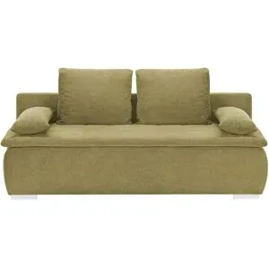 smart Schlafsofa  Leonie ¦ grün ¦ Maße (cm): B: 198 H: 92 T: 90.0