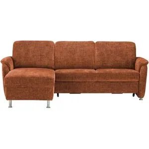 Polstermöbel Oelsa Ecksofa  Selecta-Home ¦ kupfer ¦ Maße (cm): B: 255 H: 89 T: