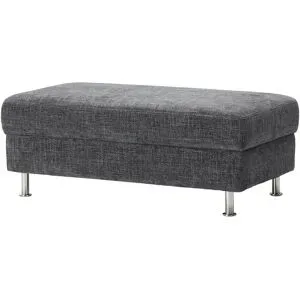 Polstermöbel Oelsa Polsterhocker  Selecta Home ¦ grau ¦ Maße (cm): B: 123 H: 44