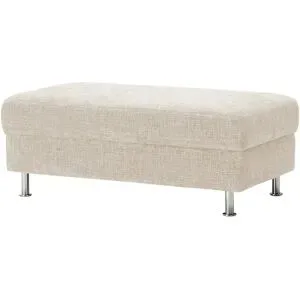 Polstermöbel Oelsa Polsterhocker  Selecta Home ¦ creme ¦ Maße (cm): B: 123 H: 44