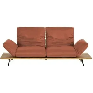 Koinor Ledersofa  Marilyn ¦ orange ¦ Maße (cm): B: 232 H: 96 T: 90.0