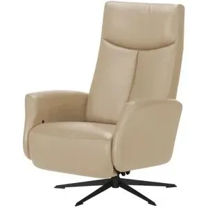 Nils Olsen Relaxsessel aus Echtleder Titus ¦ beige ¦ Maße (cm): B: 73 H: 105 T: