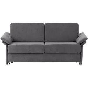 nehl Schlafsofa mit Schlaffunktion Boston Basic ¦ grau ¦ Maße (cm): B: 195 H: 91