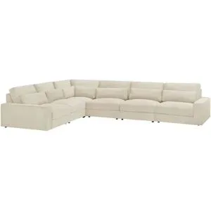 Höffner Ecksofa  Branna ¦ creme ¦ Maße (cm): B: 412 H: 88 T: 322.0