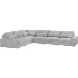 Höffner Ecksofa  Branna ¦ grau ¦ Maße (cm): B: 412 H: 88 T: 322.0