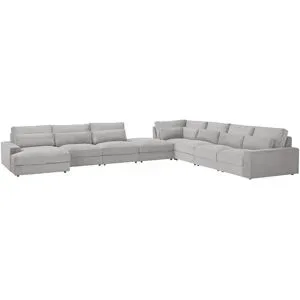 Höffner Wohnlandschaft  Branna ¦ grau ¦ Maße (cm): B: 502 H: 89 T: 412.0