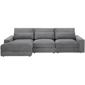Höffner Ecksofa  Branna ¦ grau ¦ Maße (cm): B: 322 H: 88 T: 164.0