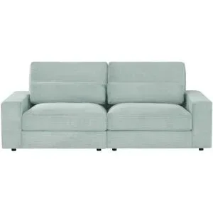 Höffner Big Sofa  Branna ¦ grün ¦ Maße (cm): B: 232 H: 88 T: 120.0