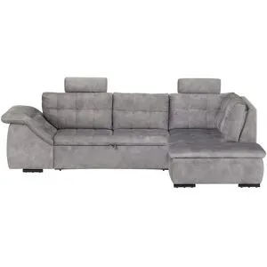 uno Ecksofa  Medina 2 ¦ grau ¦ Maße (cm): H: 84