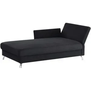 nehl Liege  Easy 110 ¦ schwarz ¦ Maße (cm): B: 220 H: 80 T: 116.0