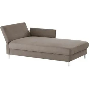 nehl Liege  Easy ¦ grau ¦ Maße (cm): B: 220 H: 80 T: 116.0