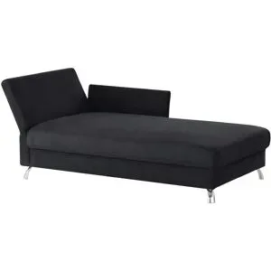 nehl Liege  Easy ¦ schwarz ¦ Maße (cm): B: 220 H: 80 T: 96.0