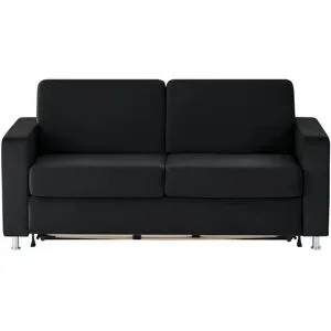 nehl Schlafsofa  Boston Deluxe ¦ schwarz ¦ Maße (cm): B: 199 H: 91 T: 103.0