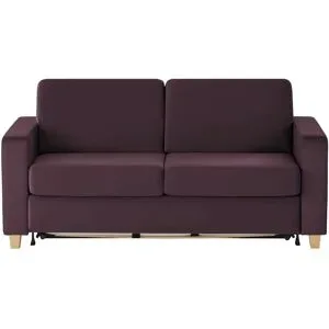 nehl Schlafsofa  Boston Deluxe ¦ lila/violett ¦ Maße (cm): B: 199 H: 91 T: 103.0