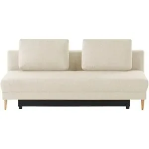 Höffner Schlafsofa mit Schlaffunktion Genua ¦ beige ¦ Maße (cm): B: 205 H: 89 T: 94.0