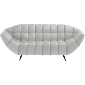 switch Einzelsofa aus Mikrofaser Gappa ¦ silber ¦ Maße (cm): B: 200 H: 82 T: