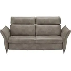 Hukla Sofa 2 5-sitzig  Solea ¦ grau ¦ Maße (cm): B: 196 T: 95.0