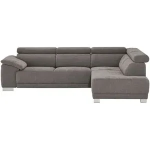 Höffner Ecksofa  Chocolo ¦ braun ¦ Maße (cm): B: 270 H: 76 T: 205.0
