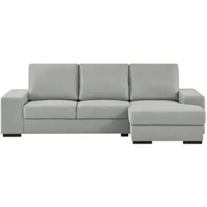 Höffner Ecksofa  Renée ¦ grau ¦ Maße (cm): B: 276 H: 92 T: 146.0