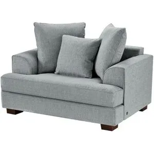 Soho Sessel  Franka ¦ grau ¦ Maße (cm): B: 136 H: 87 T: 103.0