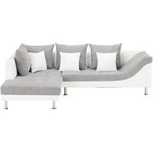Höffner Ecksofa  Rico ¦ grau ¦ Maße (cm): B: 255 H: 86 T: 205.0