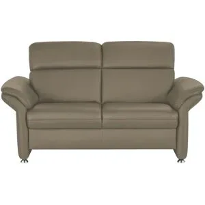 meinSofa Einzelsofa Leder Manon ¦ grau ¦ Maße (cm): B: 170 H: 94 T: 92.0