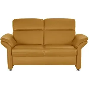meinSofa Einzelsofa Leder Manon ¦ gelb ¦ Maße (cm): B: 170 H: 94 T: 92.0