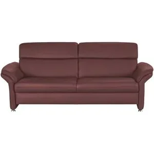 meinSofa Einzelsofa Leder Manon ¦ lila/violett ¦ Maße (cm): B: 228 H: 94 T: 92.0