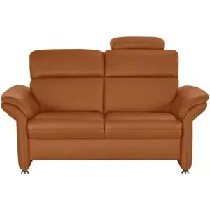 meinSofa Einzelsofa Leder Manon ¦ orange ¦ Maße (cm): B: 170 H: 94 T: 92.0