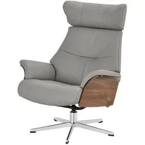 Höffner Relaxsessel  Air ¦ grau ¦ Maße (cm): B: 80 H: 101 T: 78.0