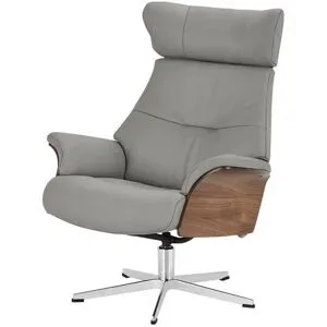 Höffner Relaxsessel  Air ¦ grau ¦ Maße (cm): B: 80 H: 104,5 T: 78.0
