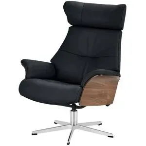 Höffner Relaxsessel  Air ¦ schwarz ¦ Maße (cm): B: 80 H: 104,5 T: 78.0