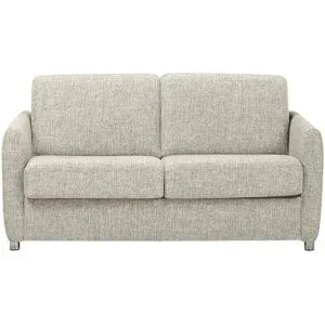 Betty Schlafsofa mit Faltbettfunktion Webstoff Betty ¦ beige ¦ Maße (cm): B: 162