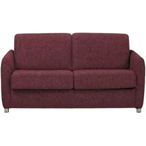 Betty Schlafsofa mit Faltbettfunktion Webstoff Betty ¦ rot ¦ Maße (cm): B: 162